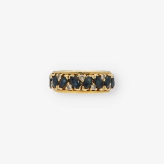 Anillo en oro 18kt con diamantes