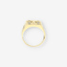 Anillo con cruz oro 