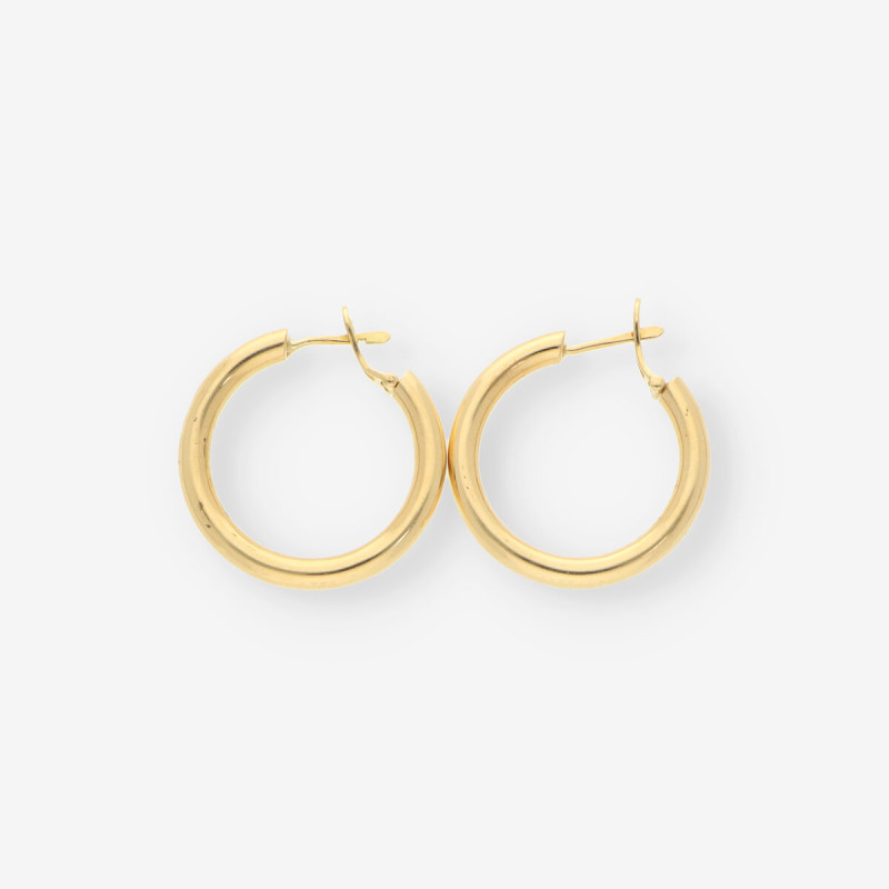 Pendientes aro oro
