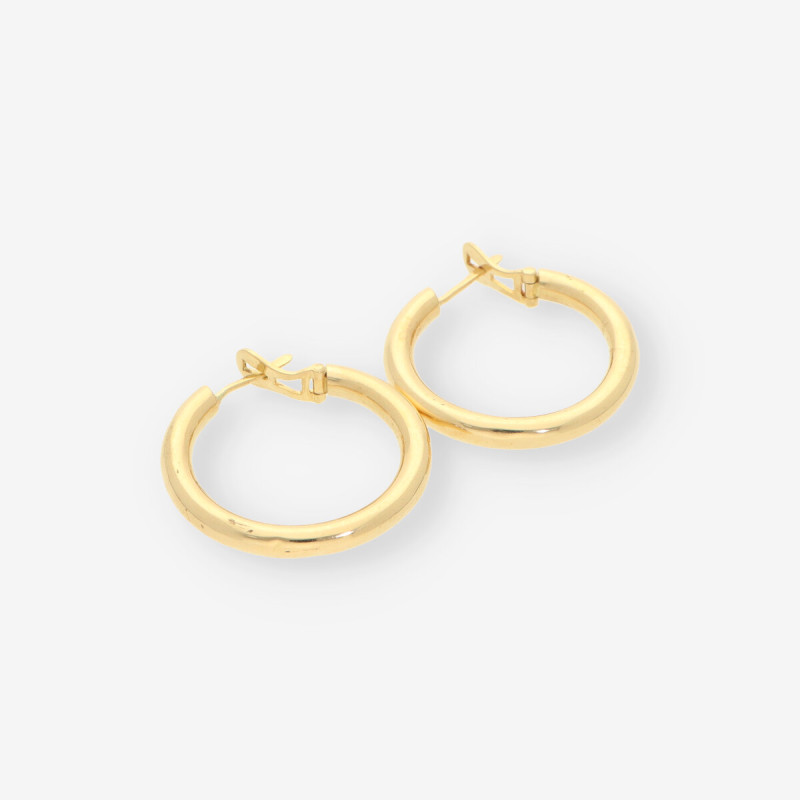 Pendientes aro oro