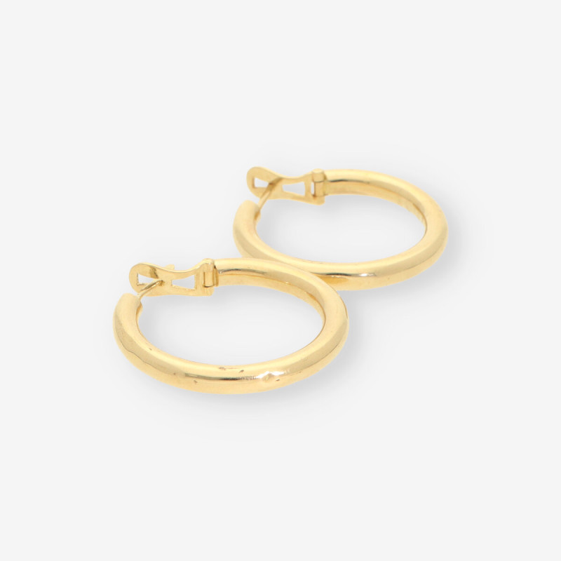 Pendientes aro oro