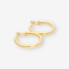 Pendientes aro oro