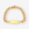 Pulsera no me olvides oro