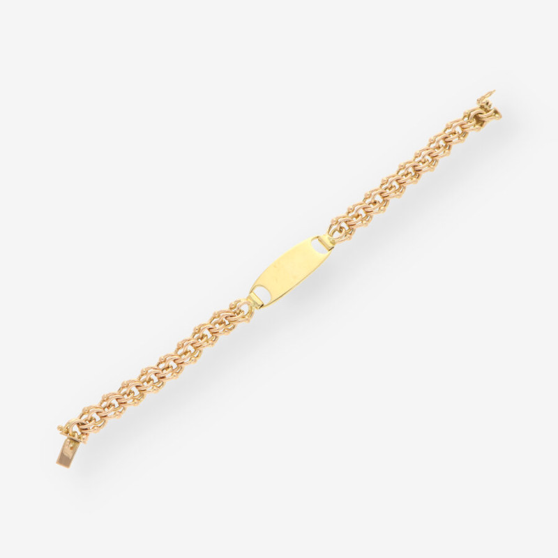 Pulsera no me olvides oro