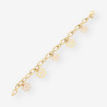 Pulsera con colgantes oro