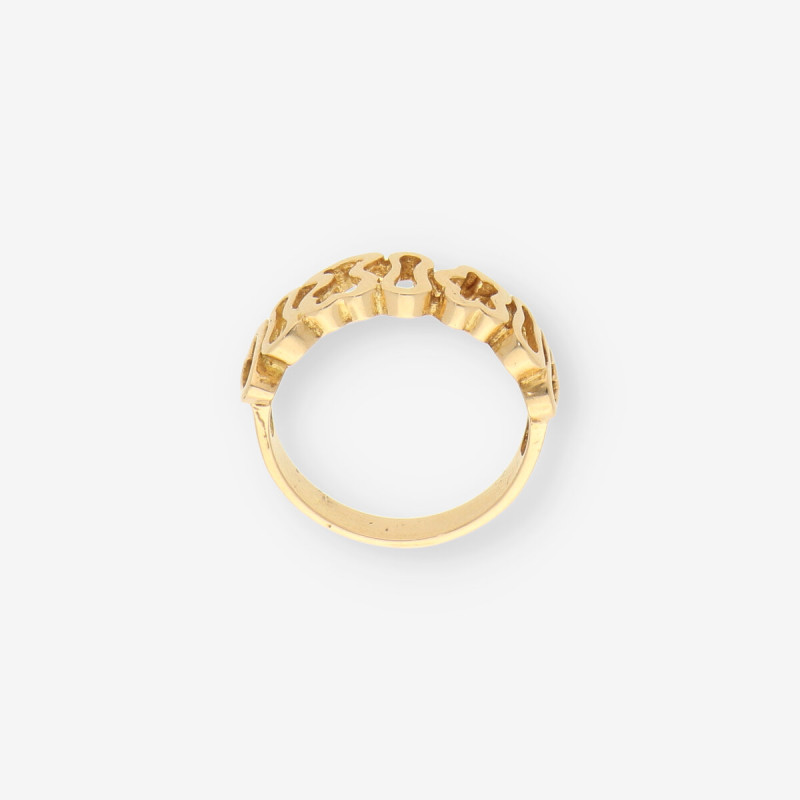 Anillo calado oro TOUS