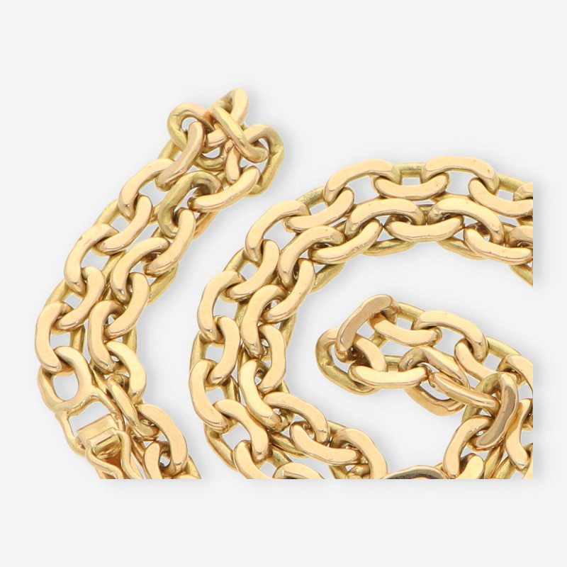 Cadena forzada oro