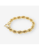 Pulsera cordon oro