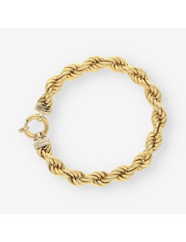 Pulsera cordon oro