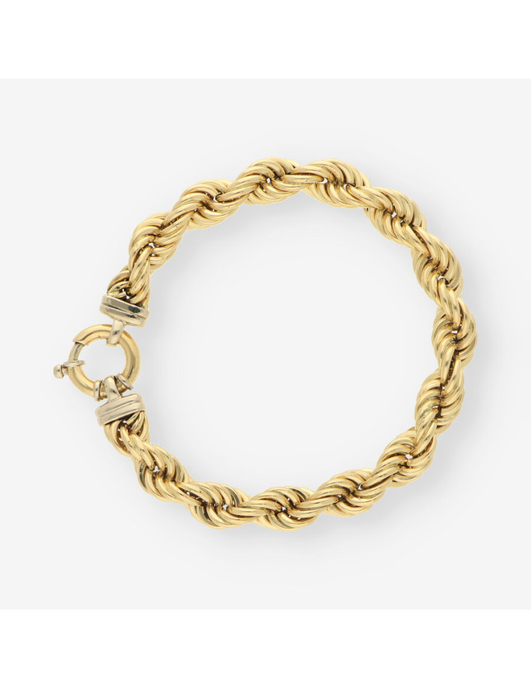 Pulsera cordon oro