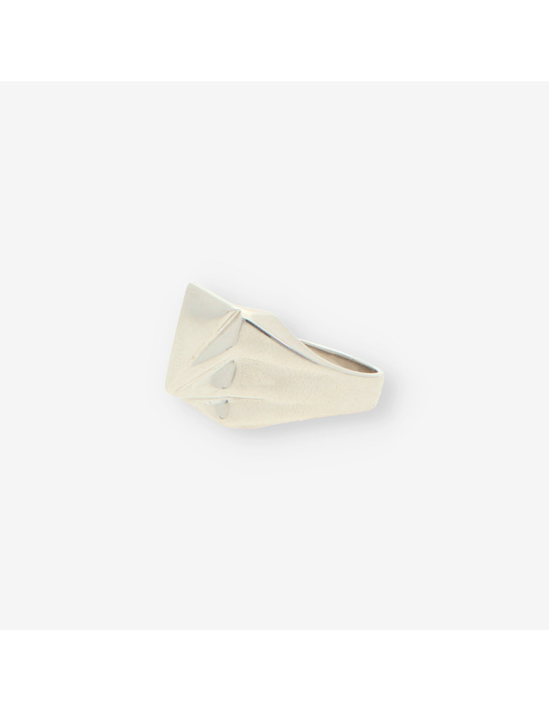 Anillo oro blanco