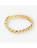 Pulsera barbada oro
