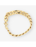 Pulsera barbada oro