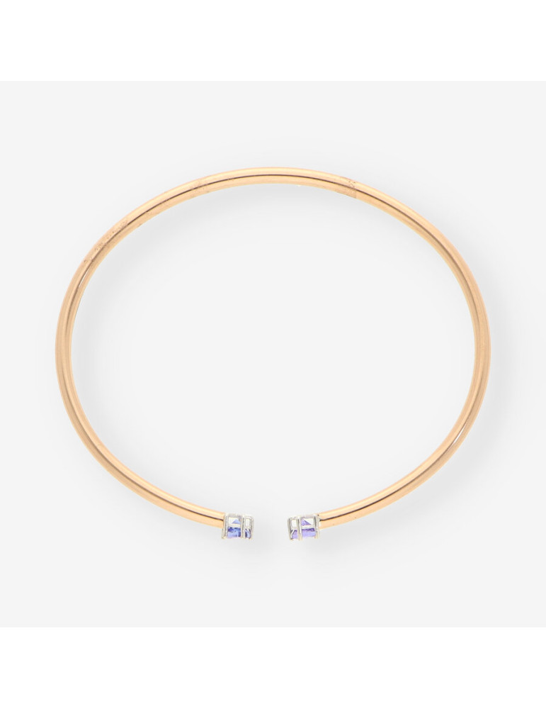 Esclava oro rosa p. lila TOUS