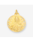 Medalla Virgen oro