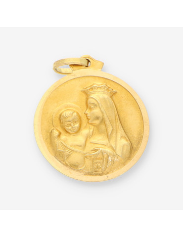 Colgante medalla oro