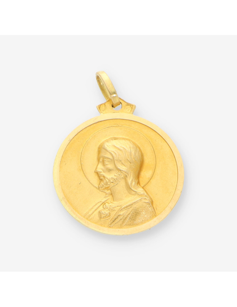 Colgante medalla oro