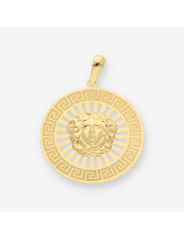 Colgante cara Versace oro