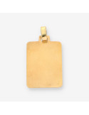 Colgante placa oro