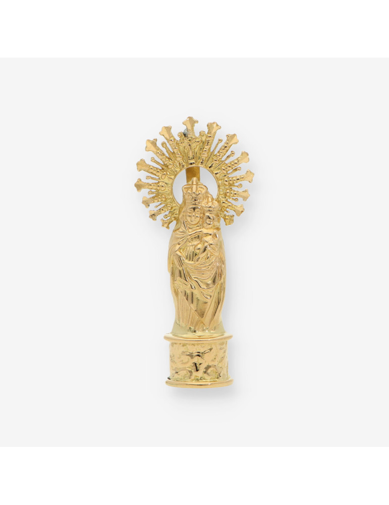 Colgante medalla virgen