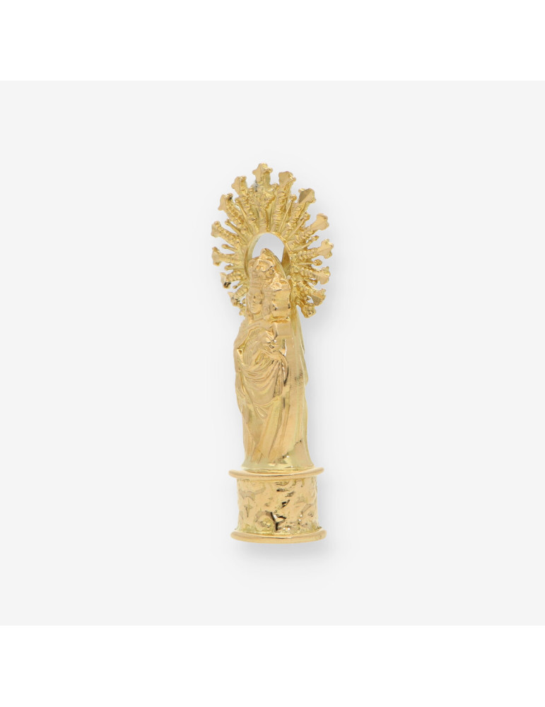 Colgante medalla virgen