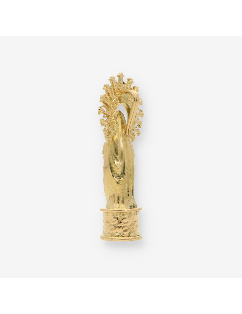 Colgante medalla virgen