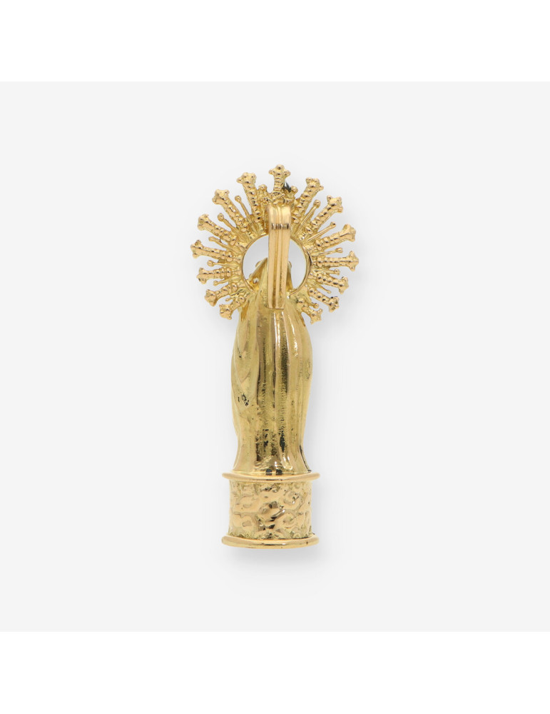 Colgante medalla virgen