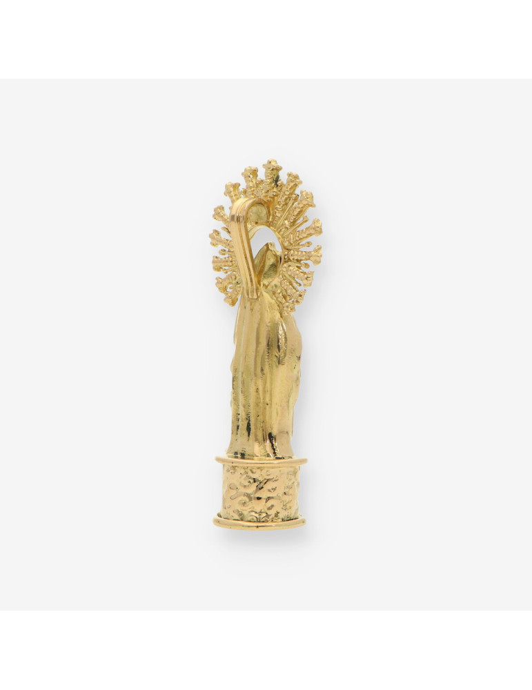 Colgante medalla virgen