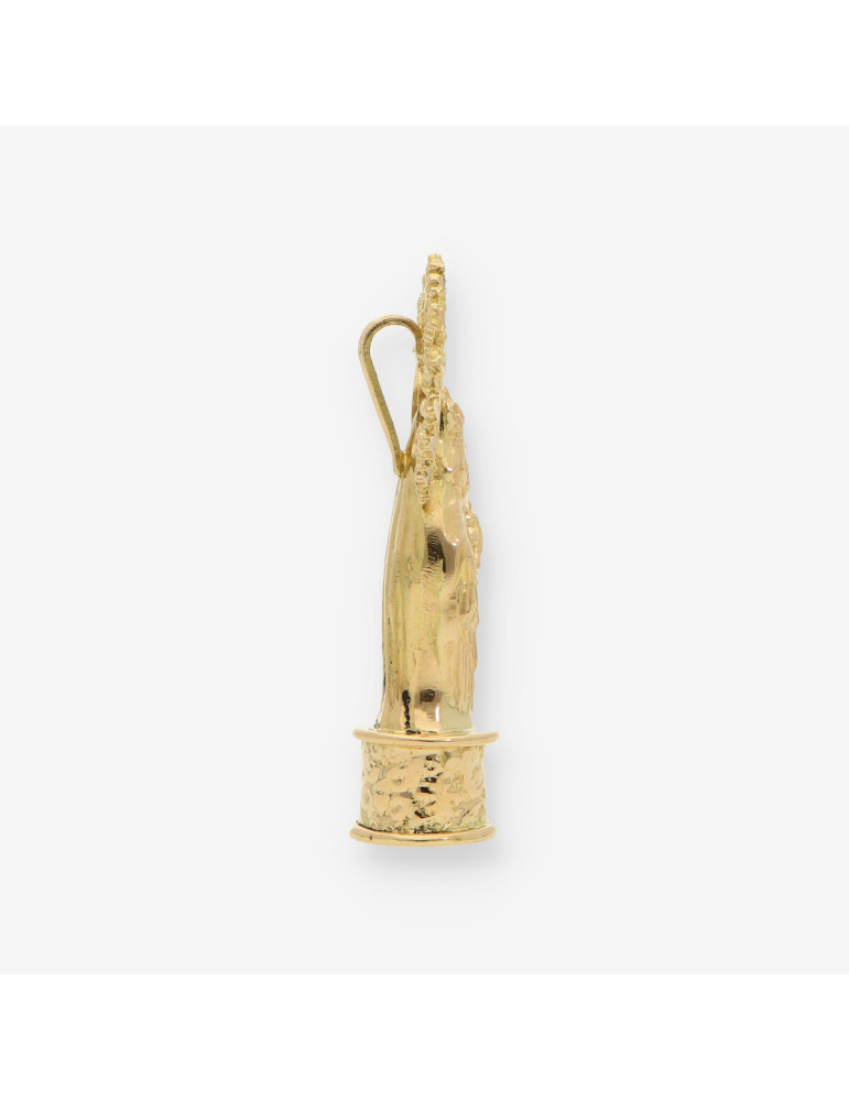 Colgante medalla virgen