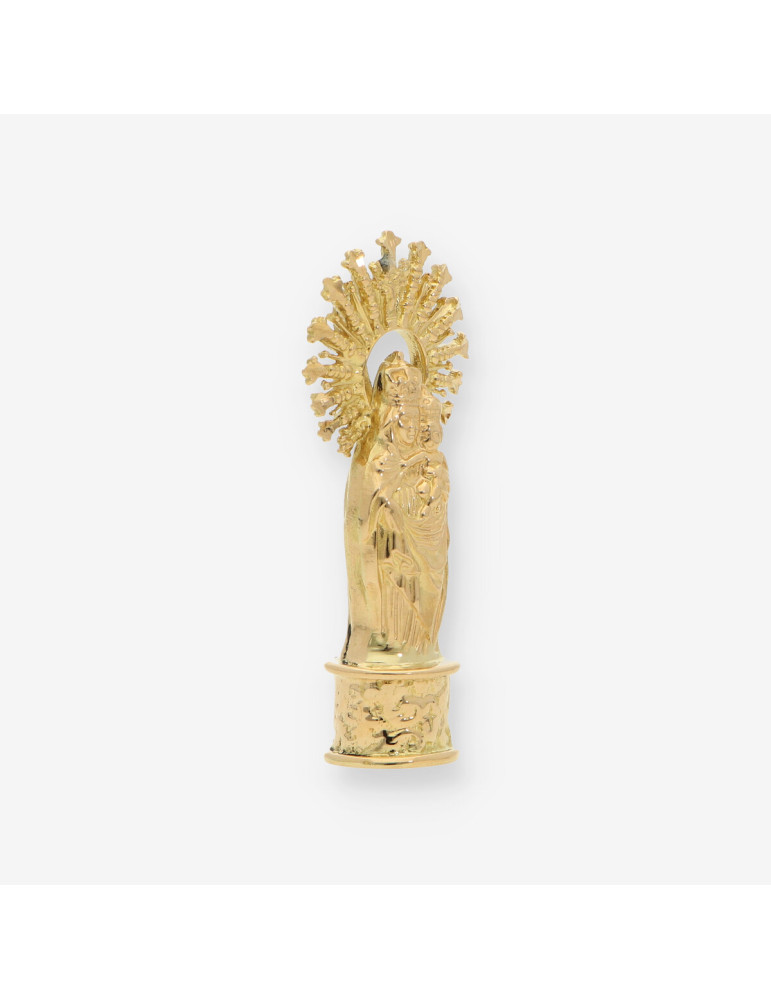 Colgante medalla virgen