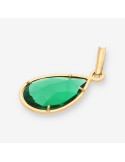 Colgante oro p. verde