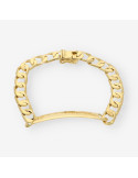 Pulsera no me olvides oro