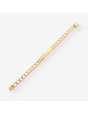 Pulsera no me olvides oro