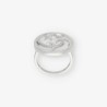 Anillo en oro blanco 18kt con brillante