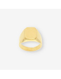 Anillo sello caballero oro