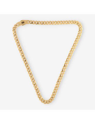 Cadena barbada Monaco oro 21 kt
