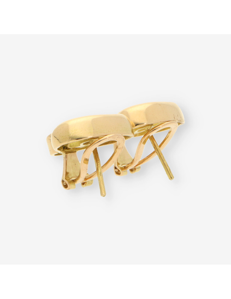 Pendientes oro zafiro y brillantes