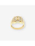 Anillo simbolo Rolex oro
