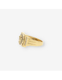 Anillo simbolo Rolex oro