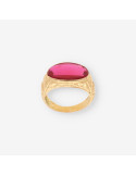 Anillo p. roja y oro