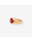 Anillo p. roja y oro