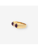 Anillo amatista oro y brillantes