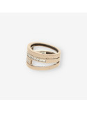 Anillo oro blanco y brillantes