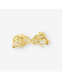 Pendientes oro y brilllantes BAGUES