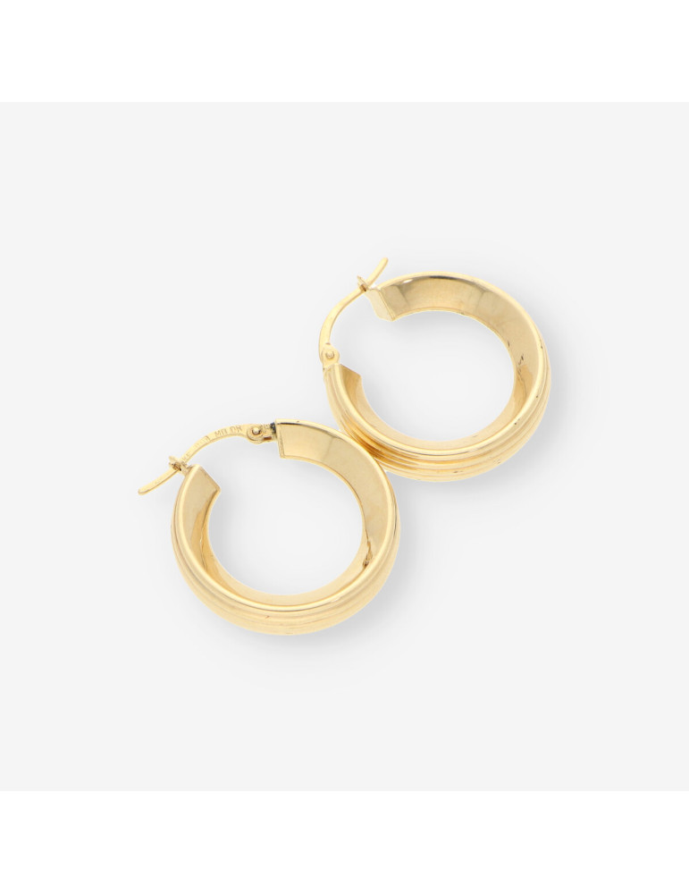 Pendientes aro oro