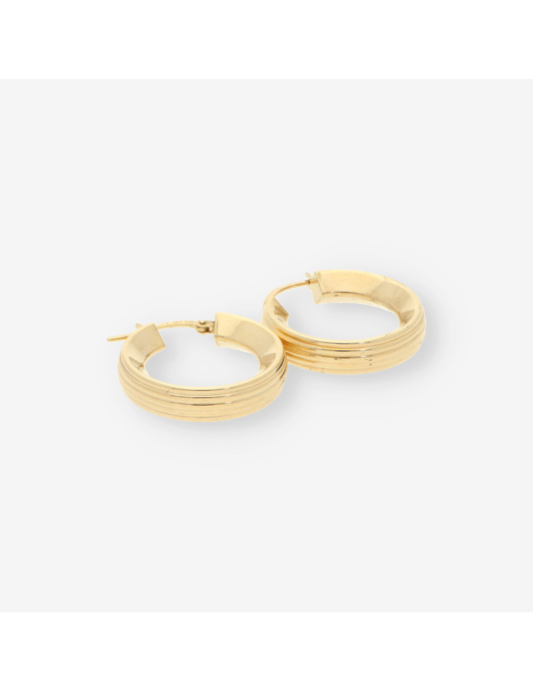 Pendientes aro oro