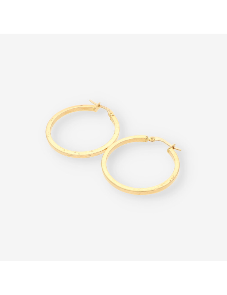 Pendientes aro oro