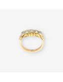 Anillo oro y diamantes aÃ±os 40