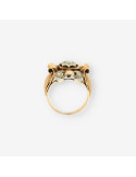 Anillo oro y diamantes aÃ±os 20