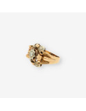Anillo oro y diamantes aÃ±os 20